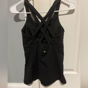 LULULEMON black tank top